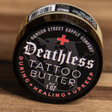 Load image into Gallery viewer, Deathless Tattoo Butter 1 oz Tattoo Care
