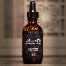 Load image into Gallery viewer, Beard Oil  Rosemary + Mint 2 oz
