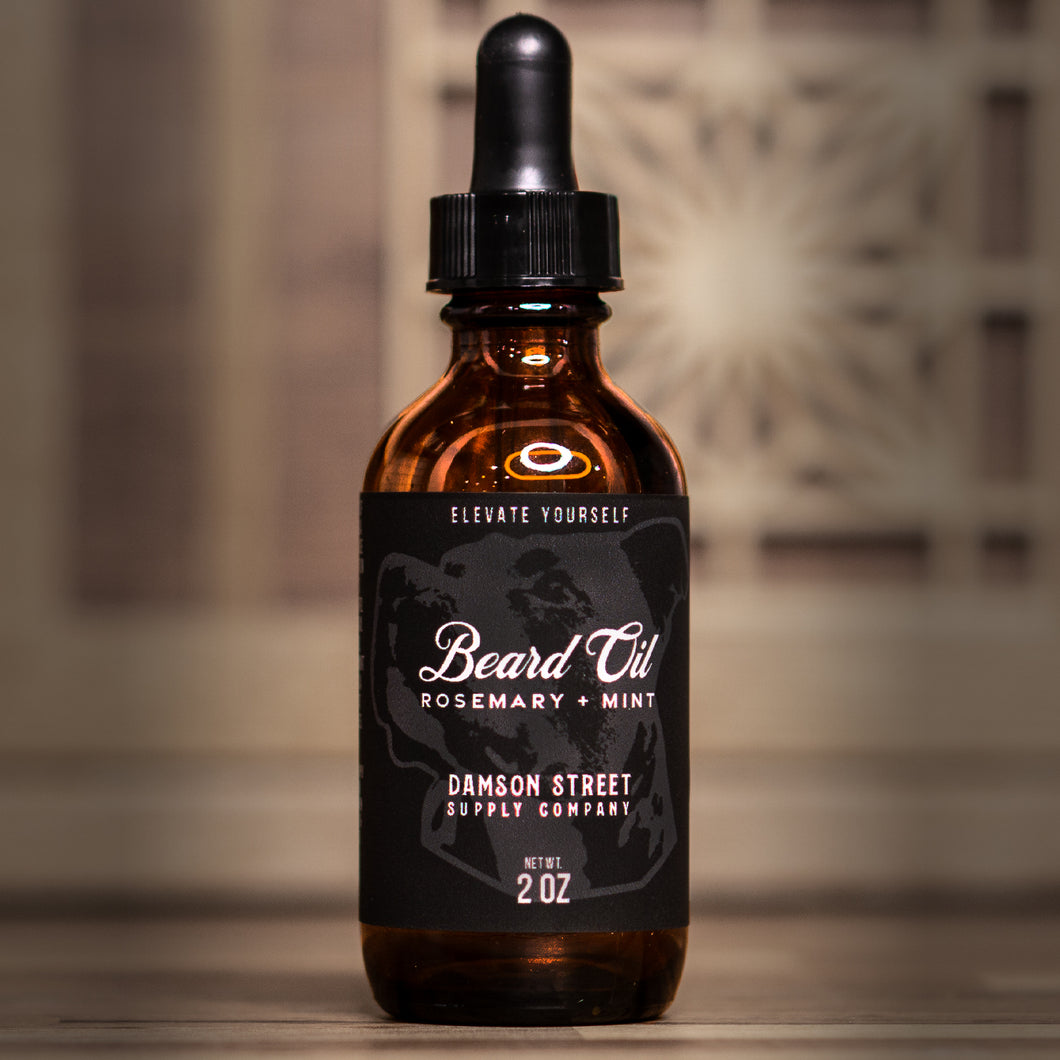 Beard Oil  Rosemary + Mint 2 oz