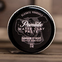 Load image into Gallery viewer, Matte Clay Paste Pomade 2 oz Glass Jar
