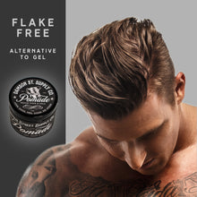 Load image into Gallery viewer, Man with Medium Hold and Shine Pomade in his hair
